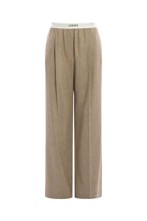 パンツ LOEWE 23AW LOW CROTCH TROUSERS Loewe Low Crotch Corduroy Trousers in Brown for Men | Lyst