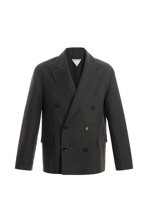 Blazer Bottega Veneta Jackets Grey on Boygars.com